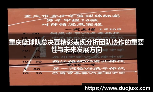 重庆篮球队总决赛精彩表现分析团队协作的重要性与未来发展方向