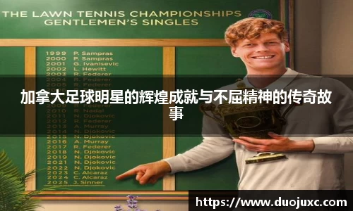 加拿大足球明星的辉煌成就与不屈精神的传奇故事